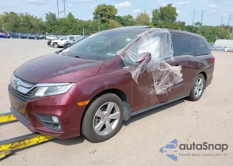 2019 Honda Odyssey Ex-L z USA, uszkodzony, nr VIN 5FNRL6H75KB019568